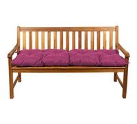 Gutekissen Coussins pour Banc, Coussins pour balançoire de Jardin, siège LS (140x50 Rose)