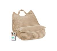 Gutekissen Pouf pour enfant avec poignée - Coussin d'assise pour chambre d'enfant Montessori - Kids Sweet Garfield moelleux (58 x 70 x 55 cm, marron clair)