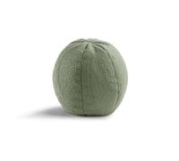 Gutekissen Pouf pour enfant « Miki » en forme de balle - Diamètre : 28 cm - Pouf douillet en peluche - Siège confortable et élégant pour chambre d'enfant (vert)