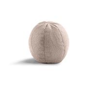 Gutekissen Pouf pour enfant « Miki » en forme de balle - Diamètre : 28 cm - Pouf douillet en peluche - Siège confortable et élégant pour chambre d'enfant (rose)