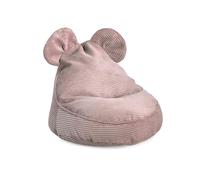Gutekissen® Pouf pour Enfants « Sweet » avec Oreilles - Lincoln, Coussin Montessori pour Chambre d’Enfant (Rose, 68/59/55 avec Oreilles)