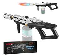 Gutenguy Puissant pistolet à propane avec flamme réglable, briquet à charbon pour barbecue, feu de camp, cuisson de steak (réservoir non inclus)