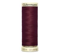Gutermann 369 Sew All Bobine de fil pour machine à coudre Bordeaux 100 m