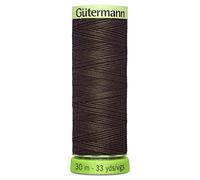 Gutermann 723665 694 Fil à coudre 100 % recyclé 30 m Marron Taille unique