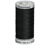 Gutermann 724033-000 extra fort de fil 110 verges Noir