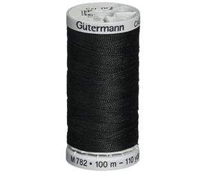 Gutermann 724033-000 extra fort de fil 110 verges Noir