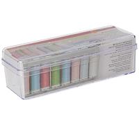 Gutermann 728179 Boîte d'Aiguilles de Couture Coton Multicolore 25x5x1.1000000000000001 cm