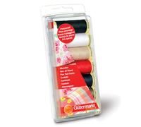 Gütermann Ensemble de fils SEW ALL 731099 – coton multicolore, 7 bobines 100 m