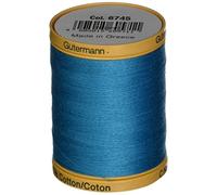 Gutermann 800 m de Fil de Coton Naturel Solide, Aqua Marine, 800M-6745