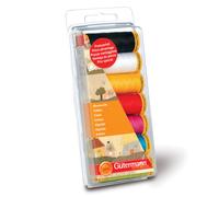 Gutermann Set de Fils à Coudre en Coton 50 - Multicolore, 7 x 100 m 731145 L'Automne