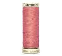 Gutermann coudre tous les fil 100 m-Bobine - 080-Rose Corail