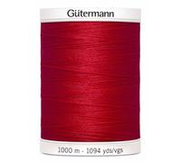 Gütermann Fil à coudre polyester Rouge carmin 0156 1000 m
