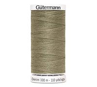 Gütermann Fil en polyester Denim N°50 – 100 m pour machine et main Couleur 2725