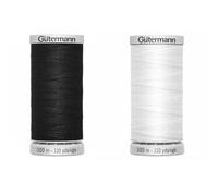Gutermann Extra Fort 100% Polyester Fil 100m pour Main Et Machine Usage