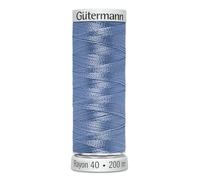 Gutermann Fil à broder Sulky Rayonne n°40 200 m 1028 Bleu marine - Chacun
