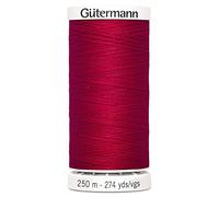 Gutermann Fil à coudre 250P-347, 250 m, pourpre