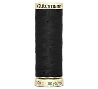 GUTERMANN Fil à coudre en polyester 100 m Couleur 000 Noir