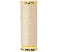 Gutermann Fil à Coudre en Polyester, 100 m, crème (0414)