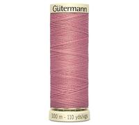 Gutermann Fil à Coudre en Polyester, 100 m, Rose Vintage (0473)