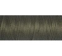 Gutermann Fil à Coudre en Polyester, Kaki foncé 0676, 100 m, 5,5 x 1,8 x 1,8 cm