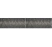 Gutermann - Fil à Coudre - Polyester - Gris cendré 0035, 100 m. (Lot de 2)