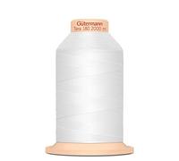 Gutermann Fil à coudre surjeteuse Blanc 2000 m