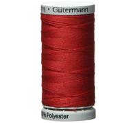 Gutermann Fil d'ameublement en polyester extra résistant, 100 m - Rouge écarlate