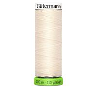 Gutermann Fil de Polyester recyclé, 100,6 m, Coquille d'œuf