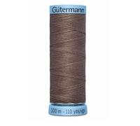 Gutermann Fil de soie Taupe foncé 100 m