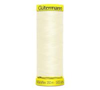 Gutermann Fil Maraflex 150 m Élastique à coudre (1 crème crème)