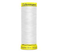 Gutermann Fil Maraflex 150mt Élastique à coudre (800 Blanc)