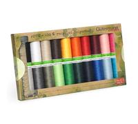 Gütermann Fil à coudre Sew-All rPET Polyester – Lot de 20 bobines – Popular 731139-1