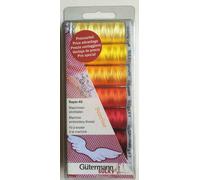 Gutermann Sulky Rayonne 40 Machine Broderie Lever Du Soleil Fil Set - 7 Bobines