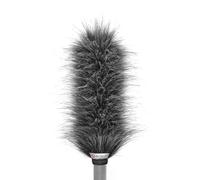 Gutmann Microphone coupe-vent en fourrure pour Sennheiser MKE 600 Gris Fabriqué à la main en Allemagne