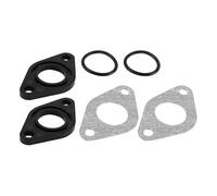 Gutol 2 Jeux de Joints de collecteur d'admission de carburateur avec Joint torique, Couvercle de 20 mm, pour Motos Tout-Terrain, quads et Scooters (70 CC, 90 CC, 110 CC et 125 CC).