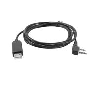 Gutol Câble de programmation USB FTDI Chip FT232RL pour UV-5R BF-F8HP UV-82HP UV-82 BF-888S H777 TH Series K1 Kenwood Connecteur 2 broches 1,8 m