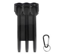 Gutol Étui à fléchettes, boîte de Rangement Professionnelle pour fléchettes, Facile à Transporter, Universel, Portable, ABS, Plastique Professionnel, Portefeuille translucide
