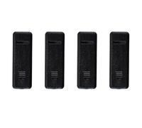 Gutol Lot de 4 caches pour fixations de barres de toit, référence 872551Z000, compatibles avec Hyundai i20 et i30, résistants aux intempéries (noirs).