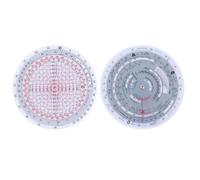 Gutol Règle à calcul Circulaire E6B en Plastique étanche pour calculateurs de Navigation et de Vent et de Vitesse