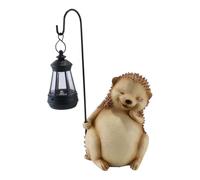 Gutol Statue de hérisson Solaire pour Jardin - Décoration extérieure résistante aux intempéries et Durable avec lumière Solaire pour pelouse, Jardin, Pendaison de crémaillère