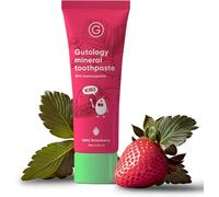Gutology Dentifrice Minéral pour Enfants à l’Hydroxyapatite - 75 ml, Sans Fluor, Respectueux du Microbiome, Convient aux Dents Sensibles & aux Enfants - Saveur Fraise Sauvage