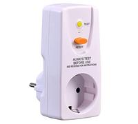 GutReise Fiche intermédiaire FI pour protection des personnes contre les chocs électriques 16 A 220-250 V 10 mA Adaptateur de sécurité