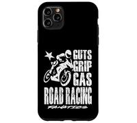 Guts Grip Gaz Road Racing Fanatiques de moto sport automobile Coque pour iPhone 11 Pro Max