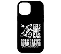 Guts Grip Gaz Road Racing Fanatiques de moto sport automobile Coque pour iPhone 12 Pro Max