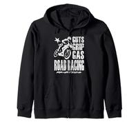 Guts Grip Gaz Road Racing Fanatiques de moto sport automobile Sweat à Capuche
