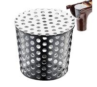 Gutter Downspout Guard for Outdoor Drainage, Stainless Steel Downspout Strainer Mesh, Leaf and Debris Stopper for Roof Gutters, Drain Cover Cleaning Tool for Home Shed Garden Rainwater System