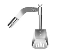 Gutter Scoop Cleaner, Stainless Steel, Telescopic Shovel Roof Debris, Garden Ditch, Leaves, Villa Drainage, Heavy Duty Dirt Remover Tool for Outdoor Cleaning and Maintenance