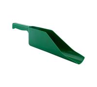Gutter Scoop Tool, Roof Leaf Cleaning Spoon, Curved Edge Waste Remover, Sturdy Ergonomic Grip Handle, Crafted from, Wear-Resistant PP Materials, 15.75 * 4.13in