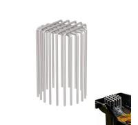 Gutter Screen - Flexible Adjustable Downspout Guard | Stainless Steel Downspout Filter Strainer | Leaf Debris Protection for Outdoor Driveway Garden Yard Patio Basement Roof Drain