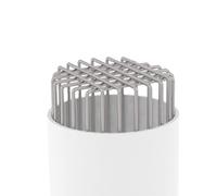 Gutter Screen - Flexible Adjustable Downspout Guard | Stainless Steel Downspout Filter Strainer | Leaf Debris Protection for Outdoor Driveway Garden Yard Patio Basement Roof Drain